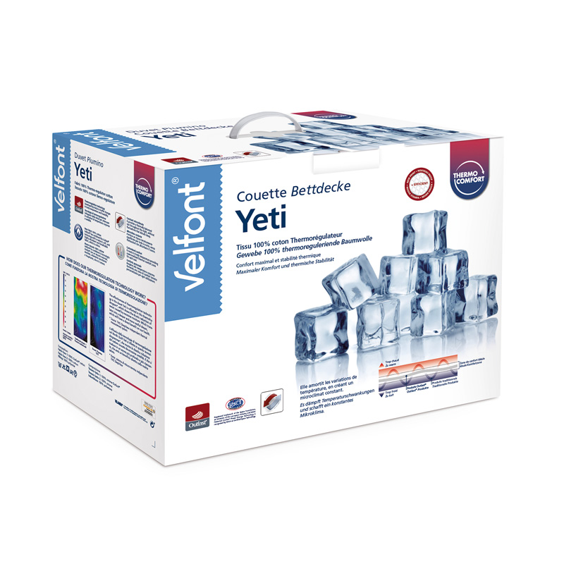 THERMOREGULIERENDE BETTDECKE YETI