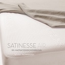 Satinesse Air Silver Schonbezug wollweiss