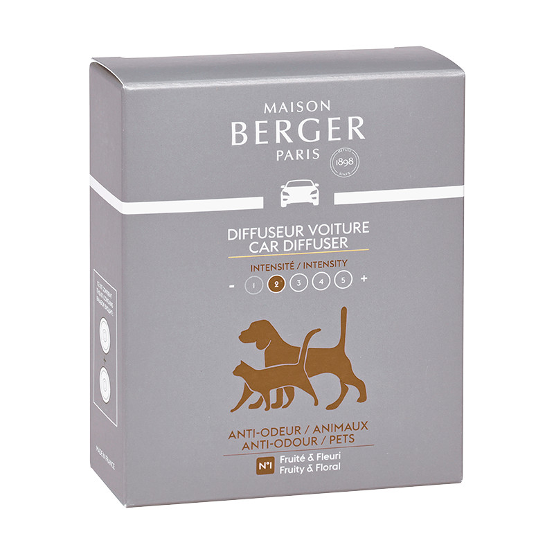 Maison Berger Auto Diffusor Refill animals bad smells