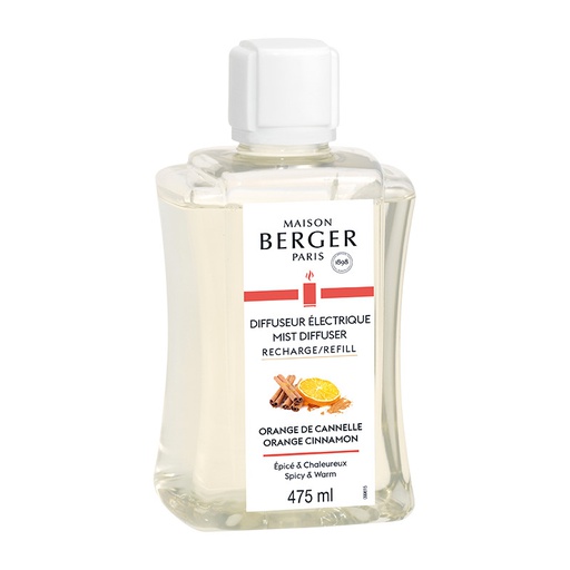 [BERG00183] Maison Berger Electric Diffusor Refill Orange Cinnamon (475ml)
