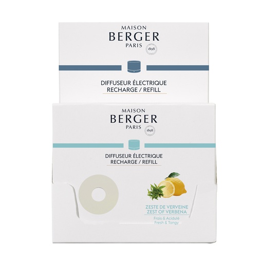 [BERG00484] Maison Berger Electric Diffusor Nomade Keramiknachfüllung Zest of Verbena