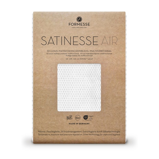 [FORM06220] Satinesse Air Silver Schonbezug wollweiss Alto