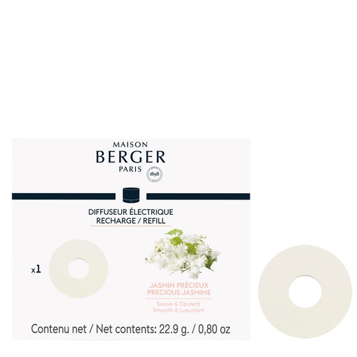 [BERG00497] Maison Berger Electric Diffusor Nomade Keramiknachfüllung Precious Jasmin